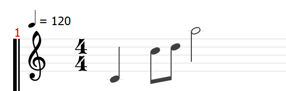楽譜 五線譜 tab tab譜 読み方 ト音記号 ヘ音記号 音部記号 拍子 ギター 音楽理論