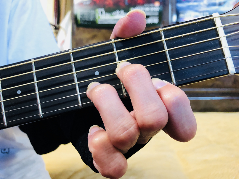 ギター　コード　Ｄ　Ｄコード　Ｄメジャー　アコースティックギター　アコギ　弾き方