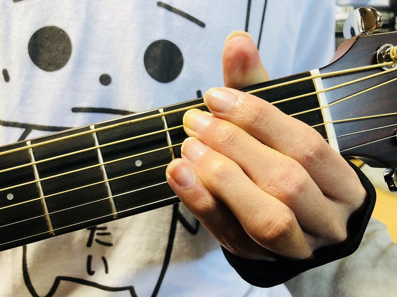 ギター コード E Em7コード Eマイナーセブン アコギ 弾き方