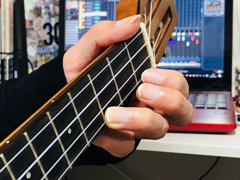 ウクレレ コード C Cコード Cメジャー ウクレレの弾き方 弾き方 奏法 練習フレーズ 上達